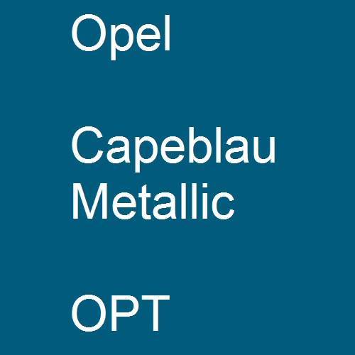 Opel, Capeblau Metallic, OPT.